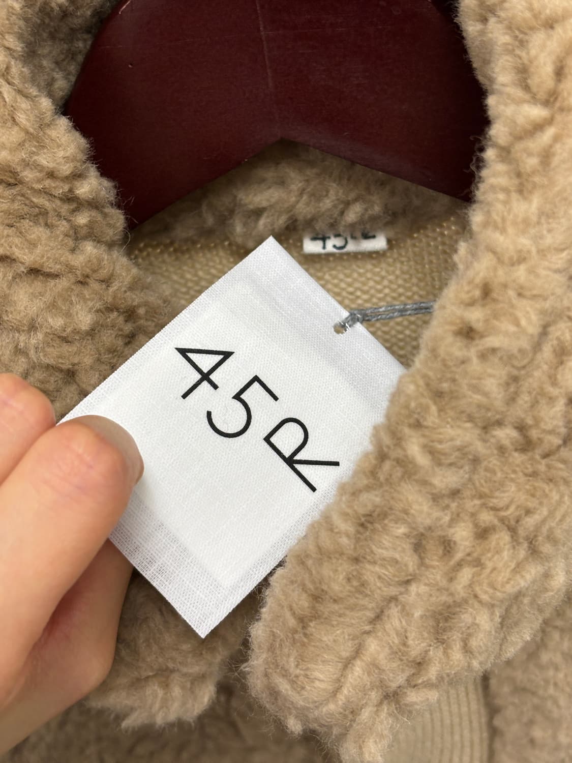 45rpm (45R) 보아 니트 908 블루종 ボア×ニット908ブルゾン 상품이미지7