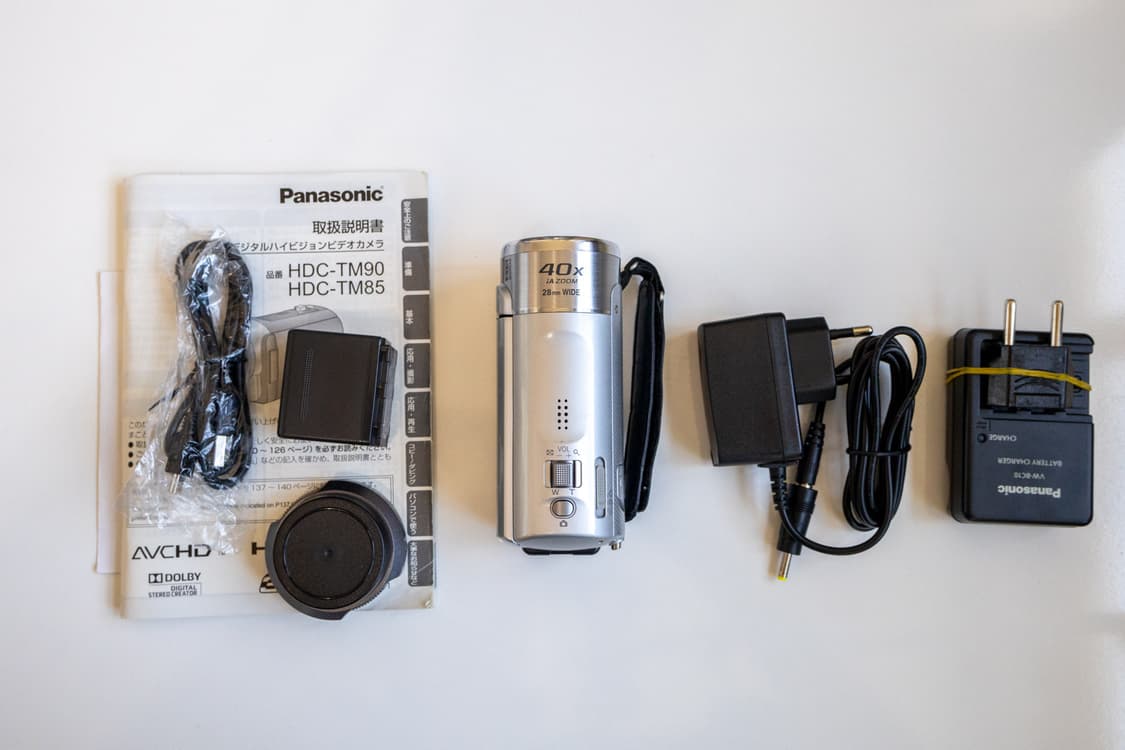 Panasonic HDC-TM85 / 빈티지 디지털 캠코더 상품이미지9