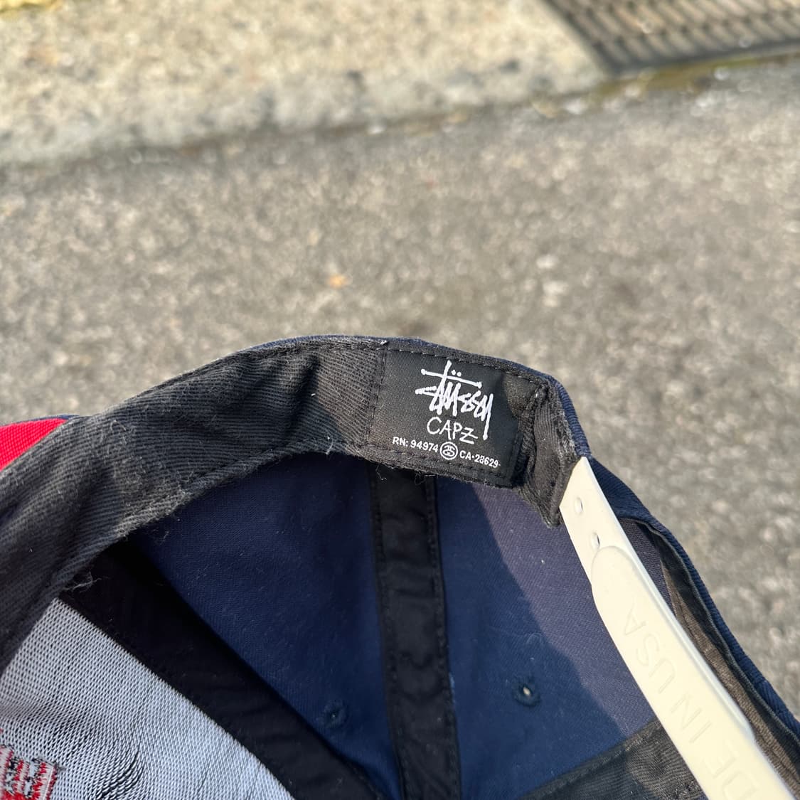 vintage stussy x creepy cap 상품이미지4