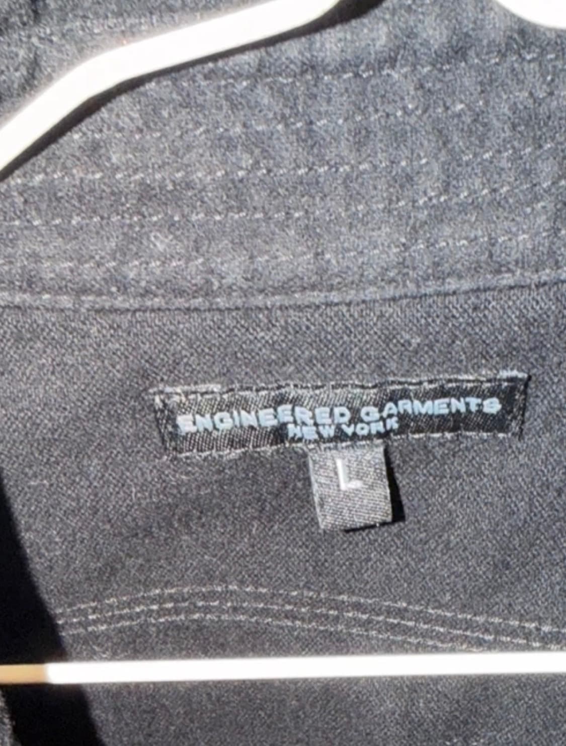 [엔지니어드가먼츠] 블랙 웨스턴 워크 셔츠 / L 상품이미지4