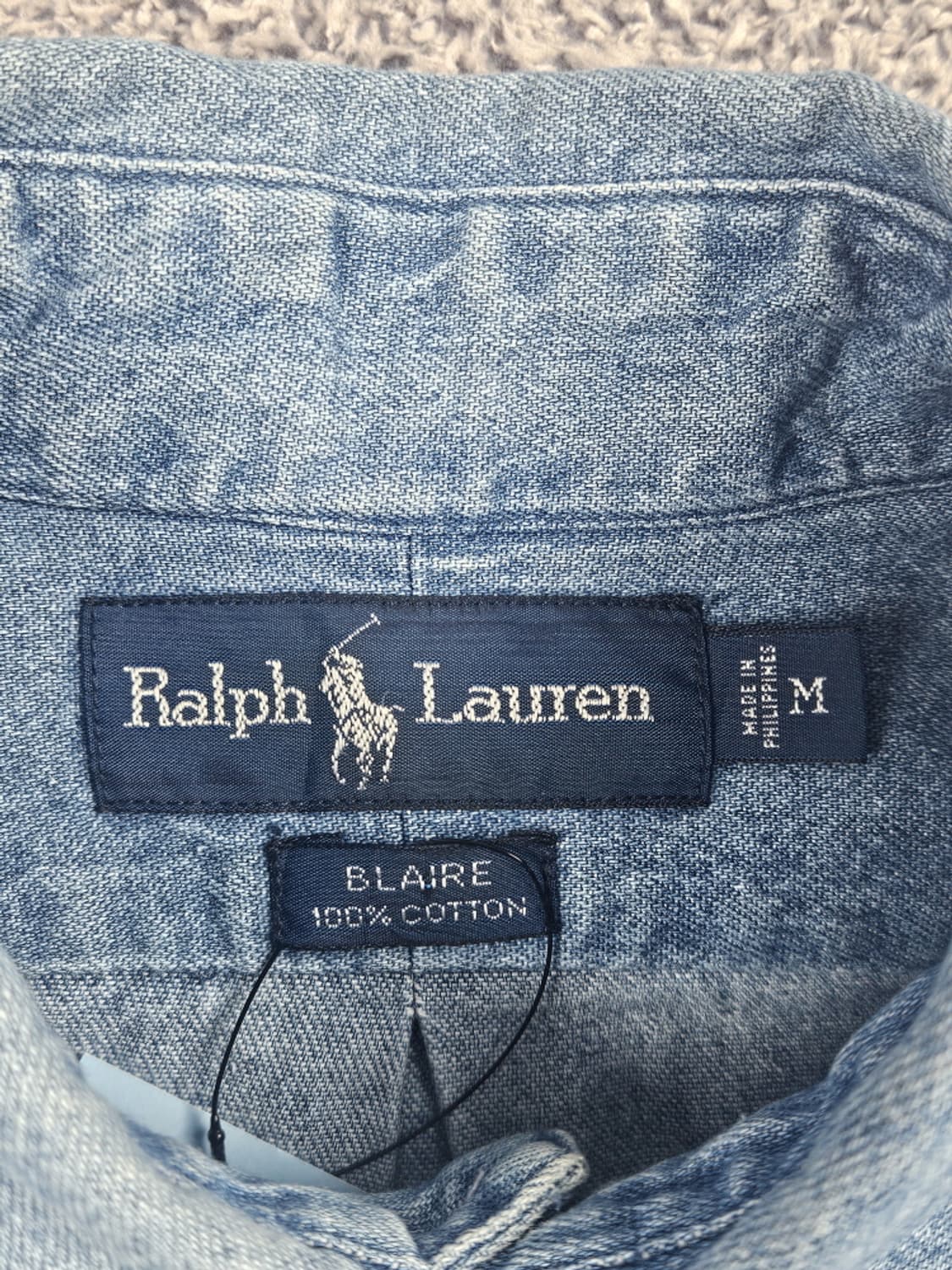 폴로랄프로렌 레드포니 데님 베이직 셔츠 ( M ) / 10569 상품이미지9