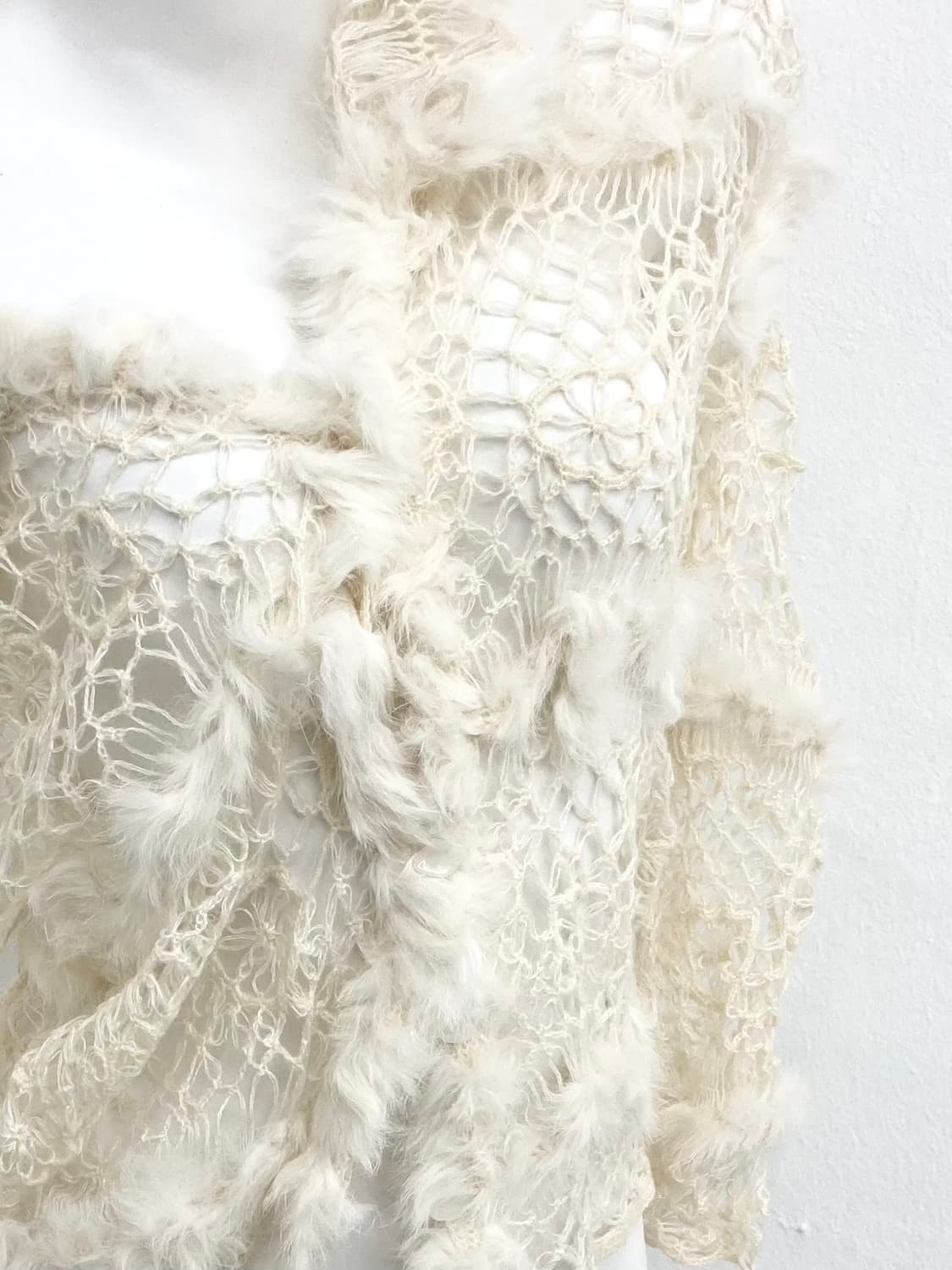 Crochet fairy fur Cardigan 상품이미지3