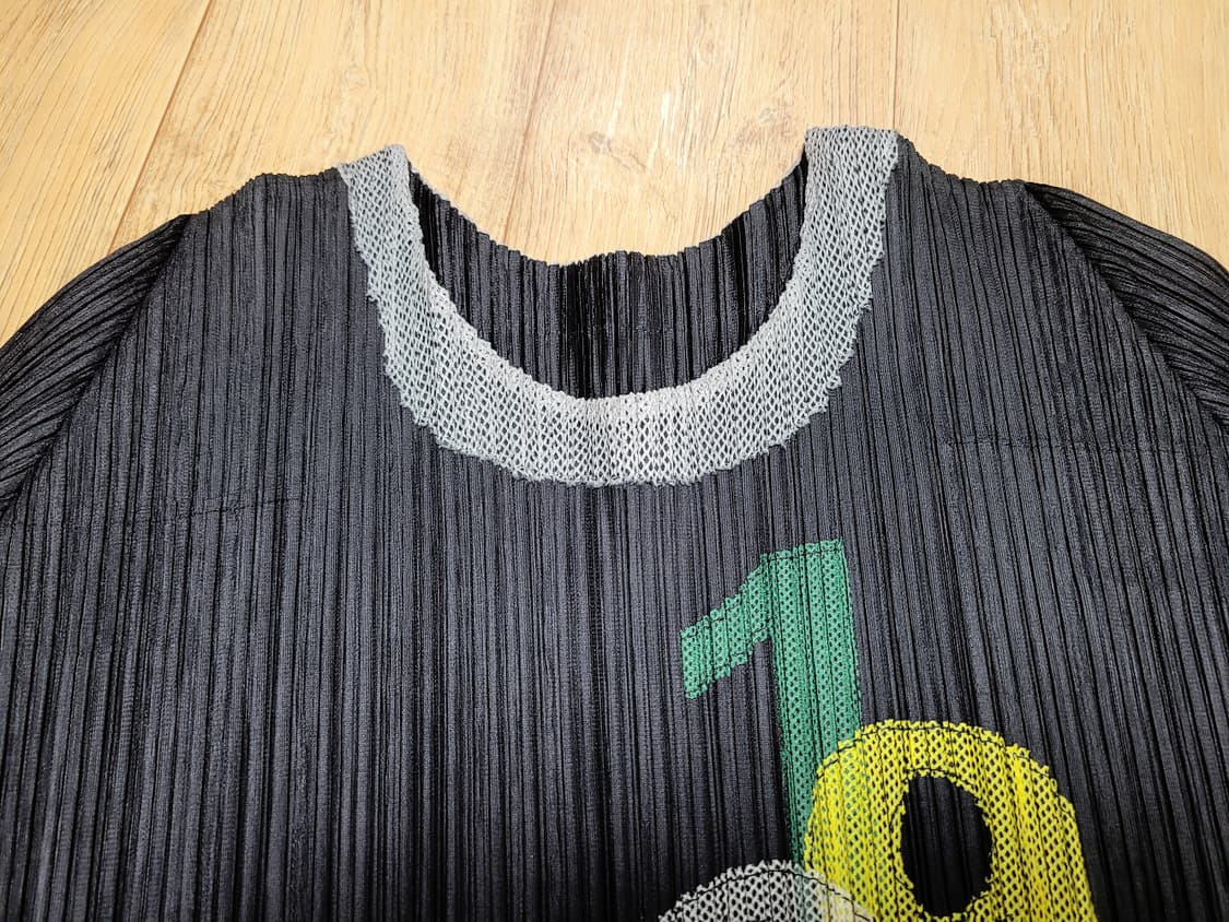 넘버자수 플리츠 탑 프리사이즈 새상품 상품이미지2