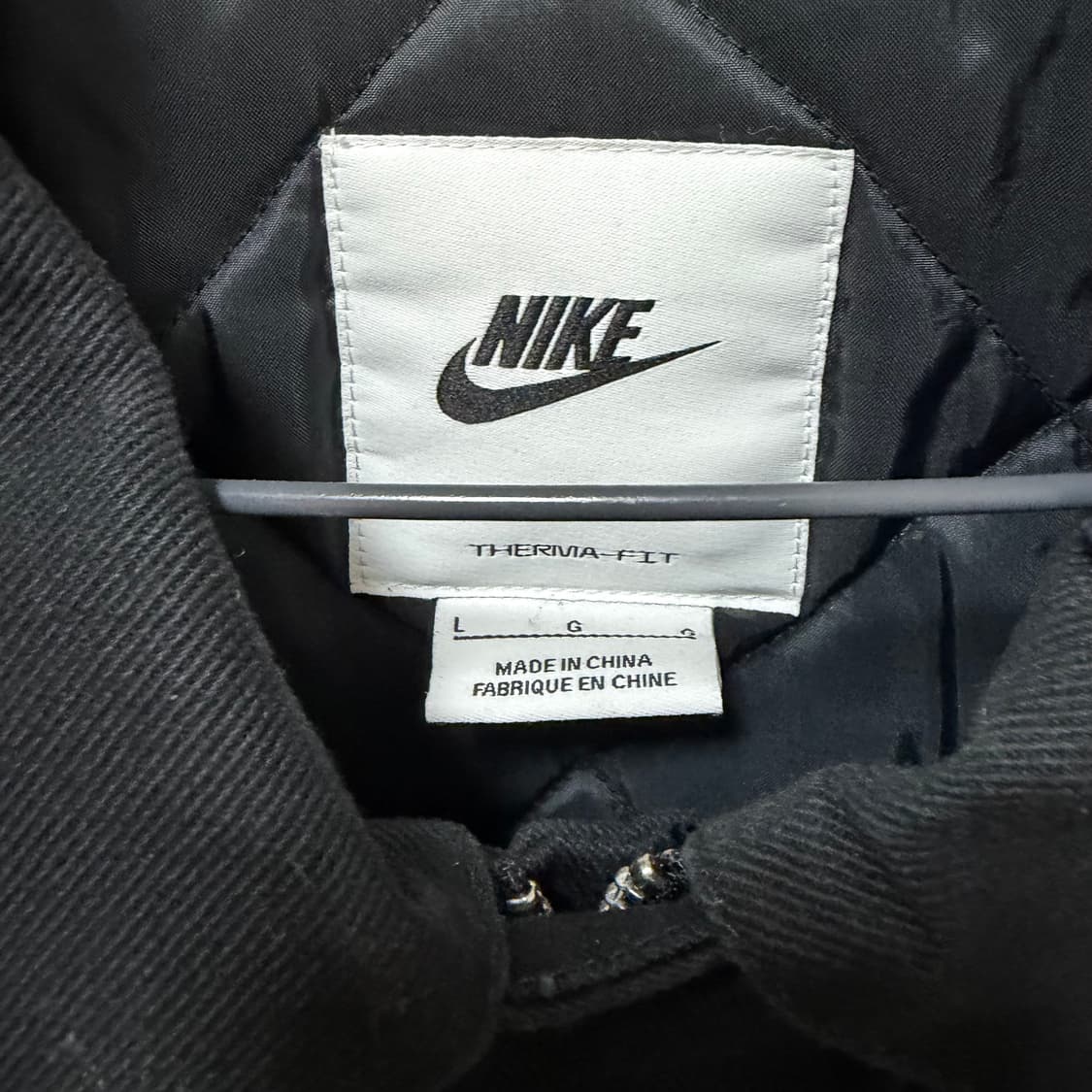 나이키 NSW 인슐레이티드 워크 재킷 블랙 L 상품이미지3