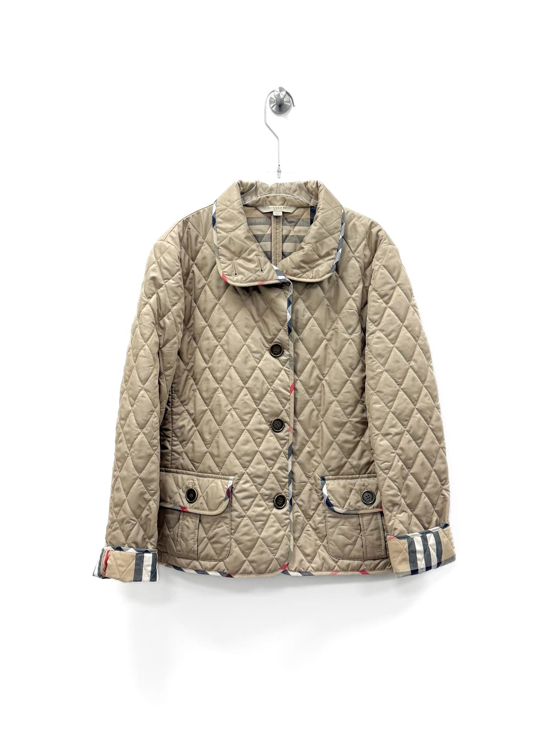 버버리 브릿 베이지 퀼팅 자켓 상품이미지1