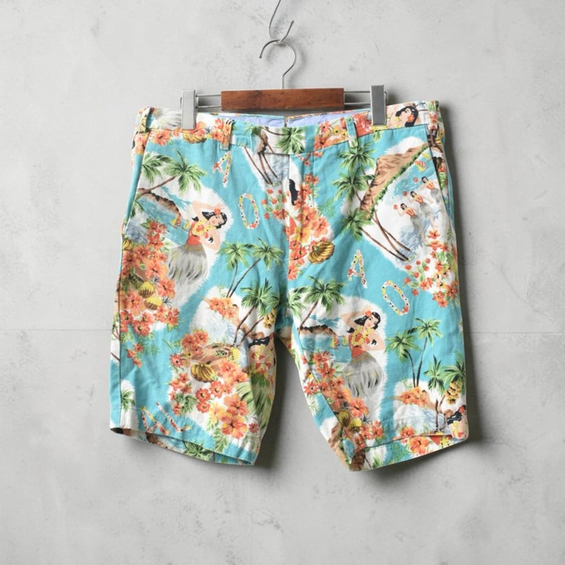 폴로 랄프로렌 린넨 쇼츠 반바지 34 M0247 상품이미지1