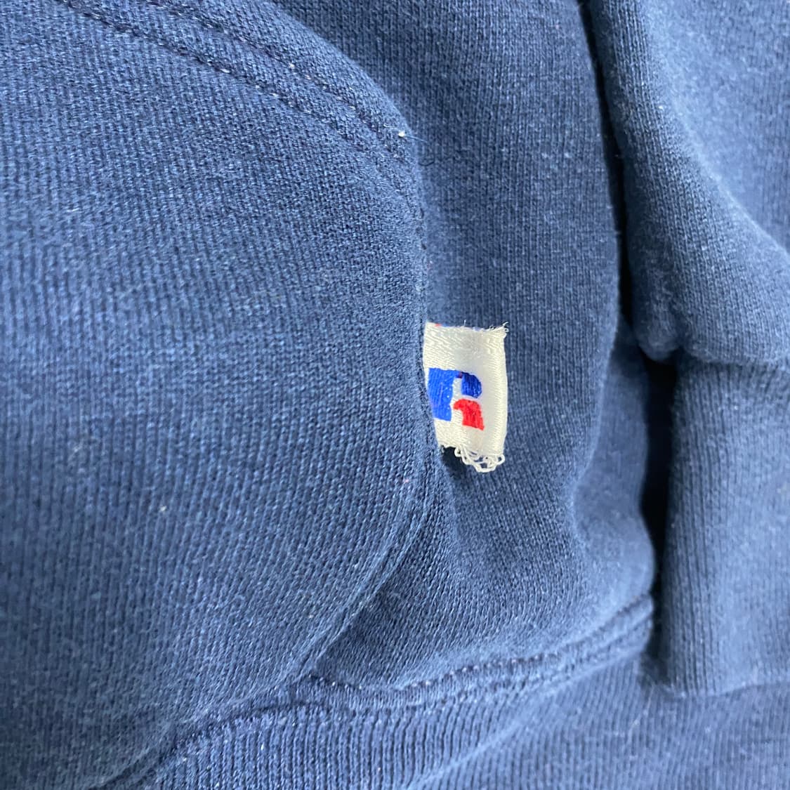 90년대 미제 러셀 에슬레틱 후디 네이비 상품이미지2