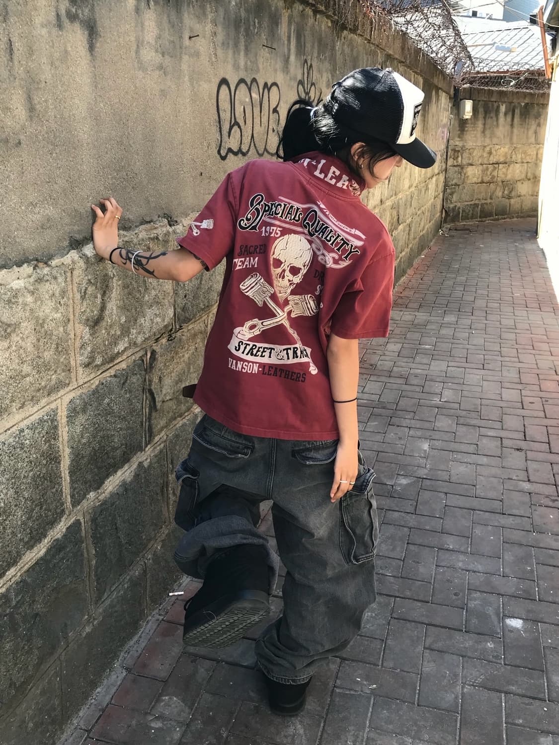 Vanson Embroidery PK T-shirt 상품이미지2