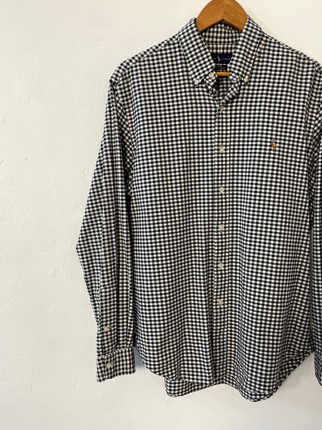 폴로 체크 셔츠  상품이미지3