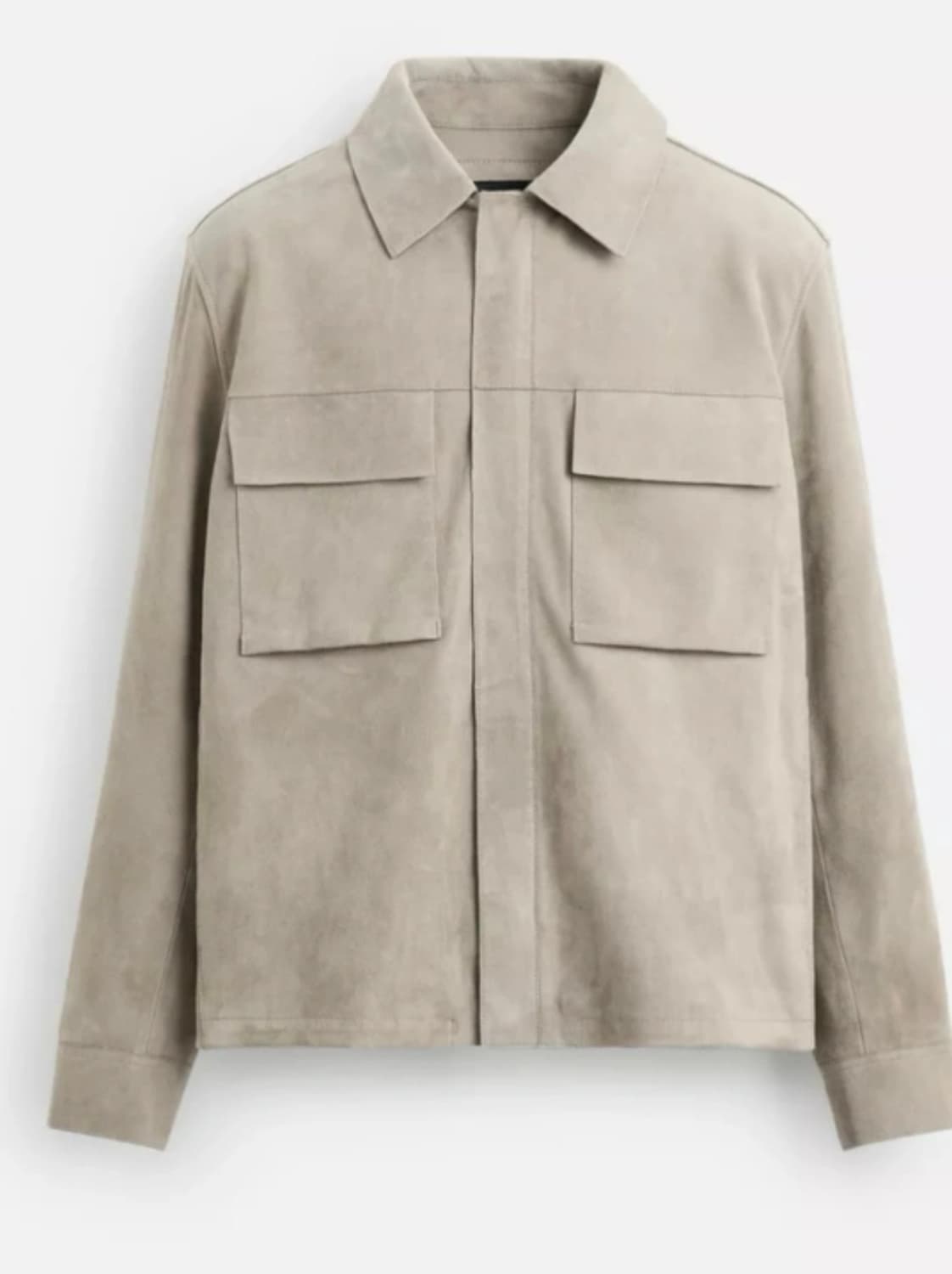 자라 레더 컬렉션 스웨이드 포켓 리얼레더 자켓 상품이미지6