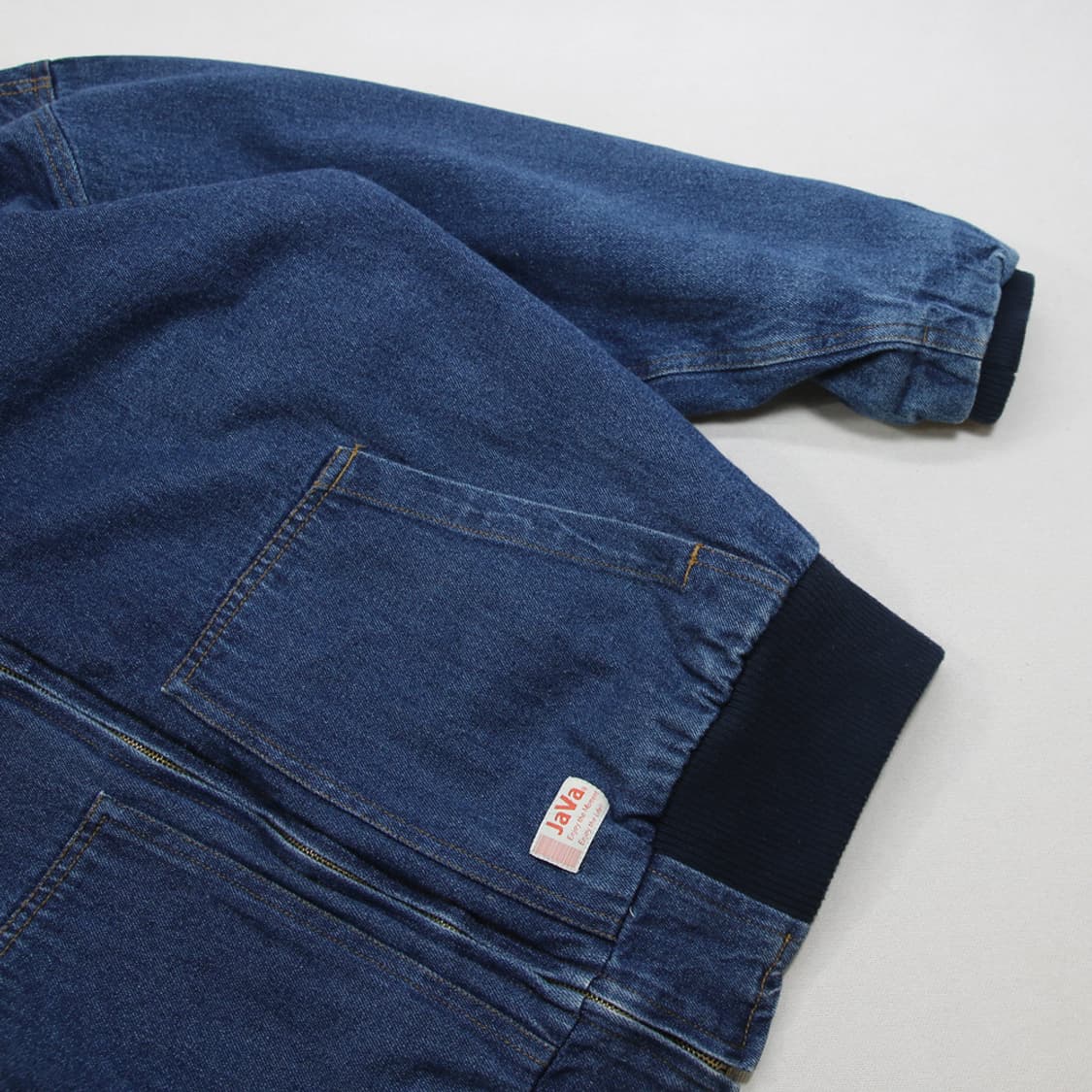 (착용컷) Java 워크 데님 후드 자켓 (98) 상품이미지5