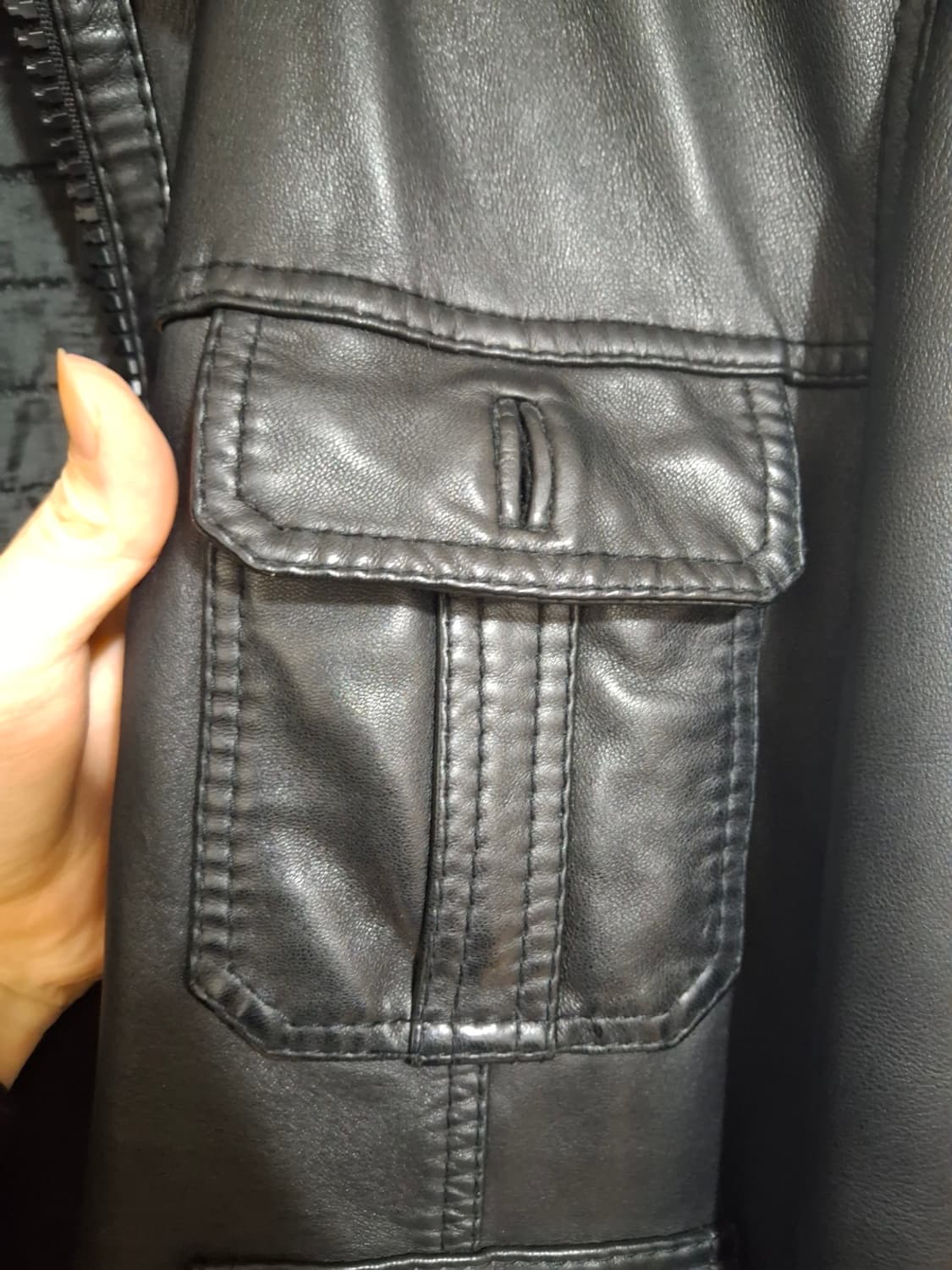 [50] 디올 옴므 07aw 4포켓 가죽 자켓 상품이미지5