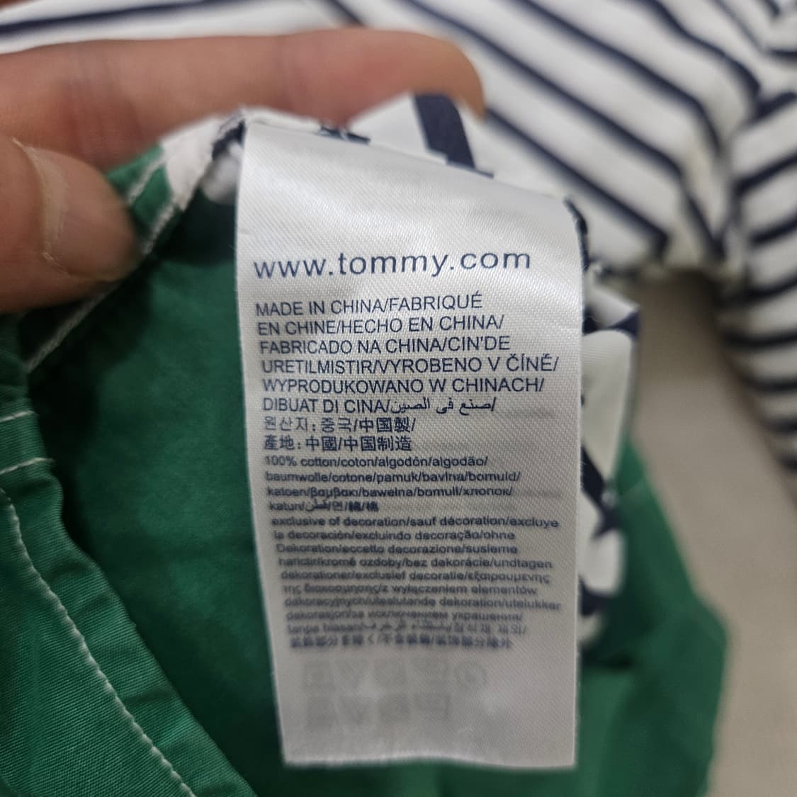 M 타미힐피거 스트라이프 셔츠 0304Y 상품이미지4