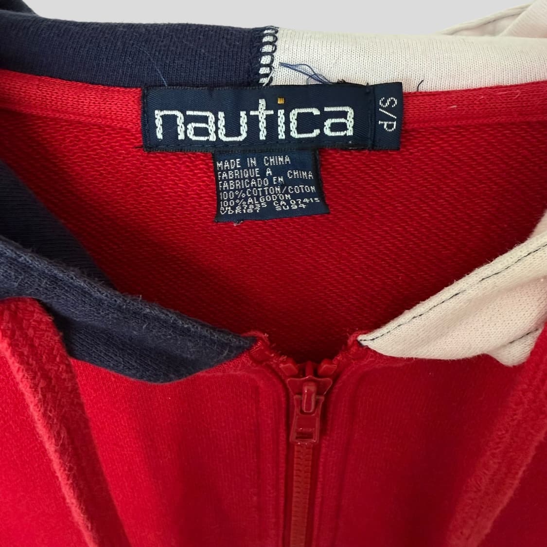 (S)Nautica 노티카 하프집업 후드티셔츠 상품이미지3