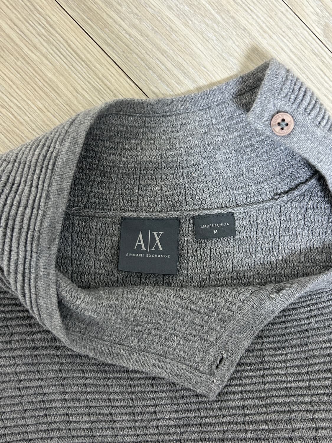 알마니 사선 니트 상품이미지3