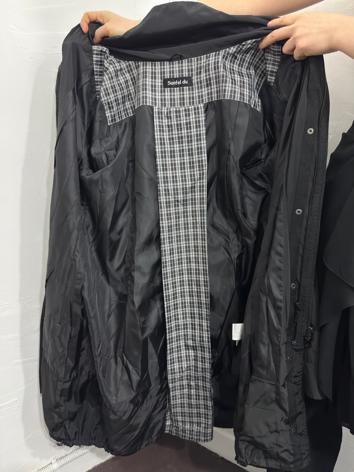 sunfel du detail twoway jacket 상품이미지7