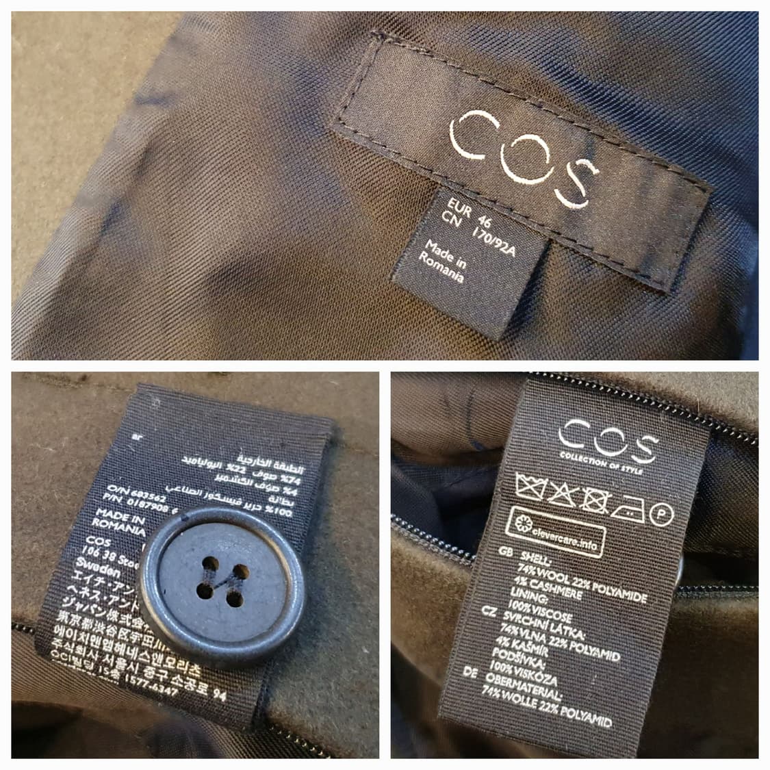 95.COS 울 코트  상품이미지6