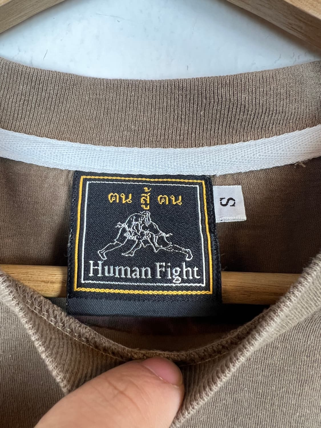 Human Fight 무에타이 티셔츠 S 상품이미지3