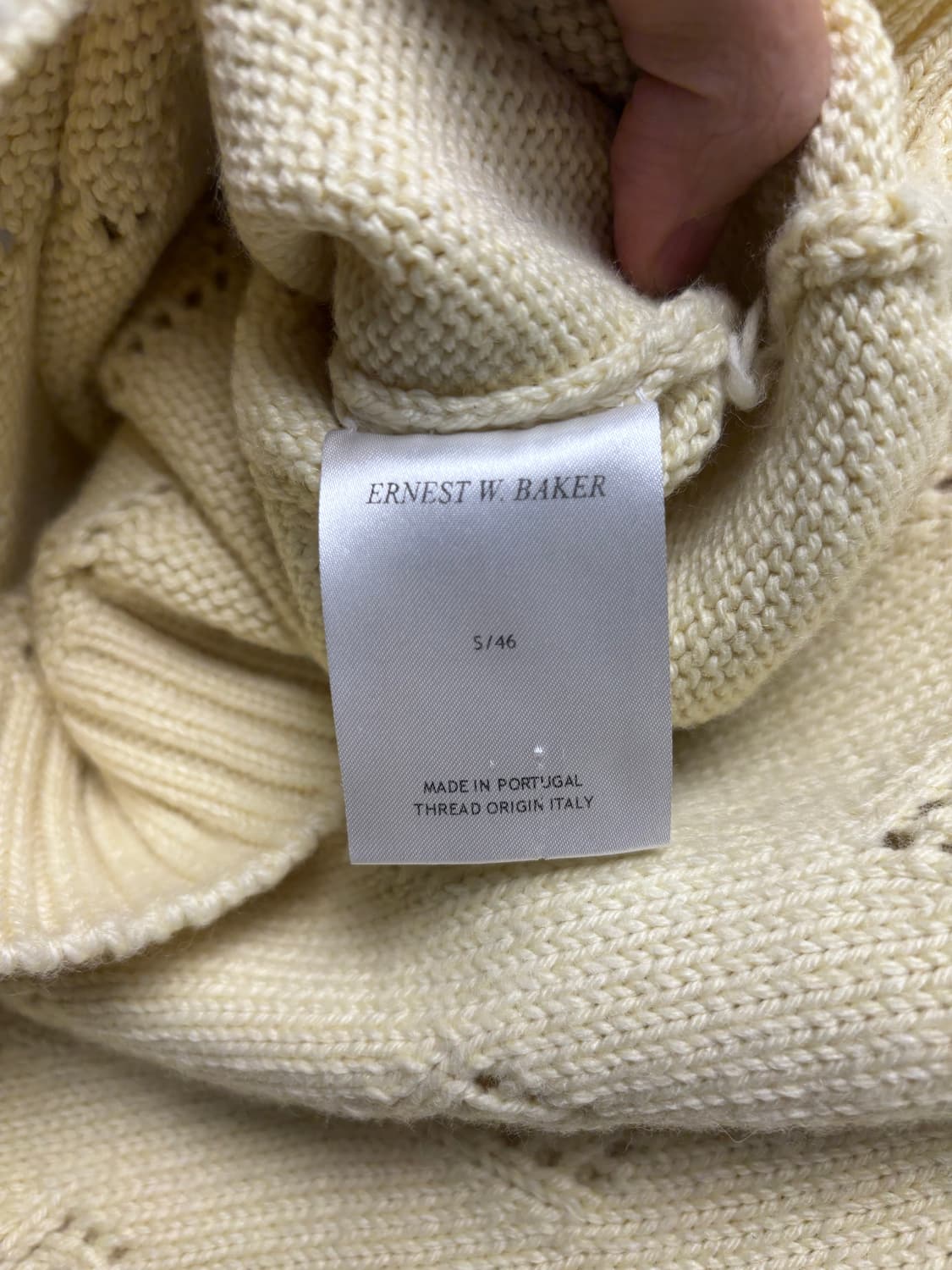 Ernest W Baker 울 하프집업 상품이미지8