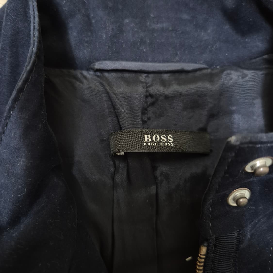 휴고 보스 여성 레이온 코튼 집업자켓 S(90) 상품이미지4