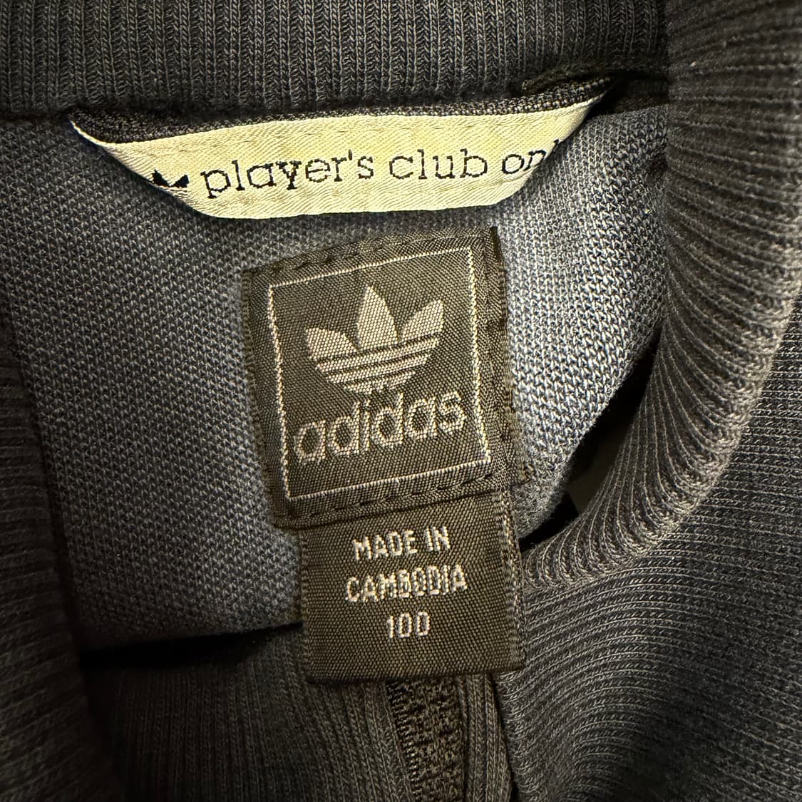 아디다스 너스타세 플레이어 클럽 블랙 트랙탑 져지 L 상품이미지7