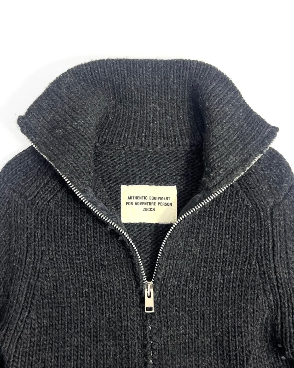 Zucca knit zip-up 상품이미지1