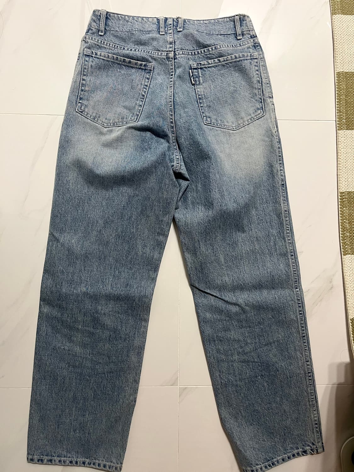 포터리 원워시 데님 연청 상품이미지2