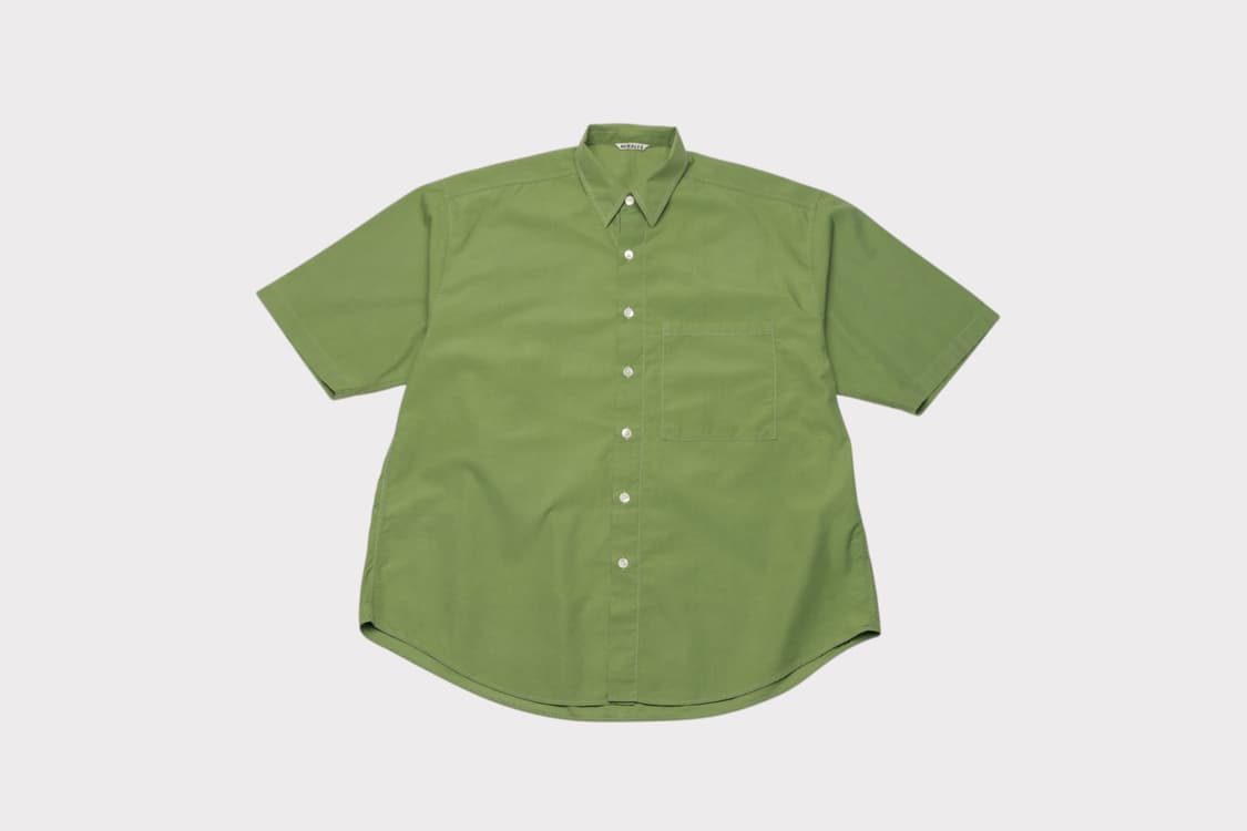 [5] 23ss 오라리 핀스 트윌 반팔셔츠 상품이미지1