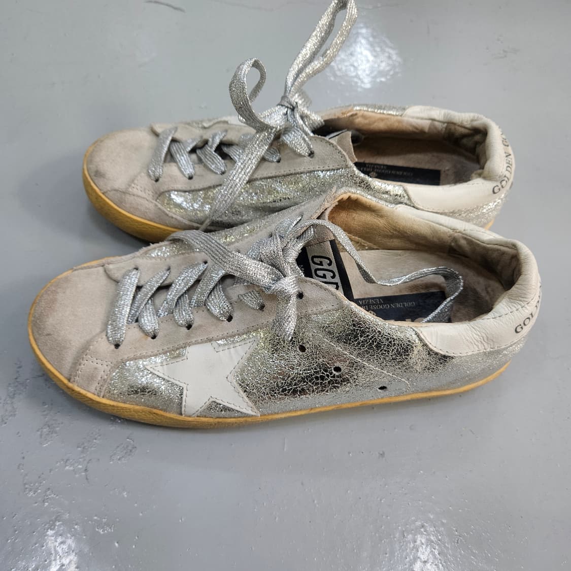 230 골든구스 실버 스니커즈 0408Y 상품이미지2