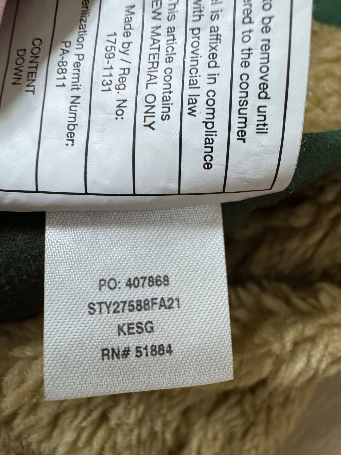 XL 파타고니아 리버시블 비비 다운 베스트 그린 상품이미지8