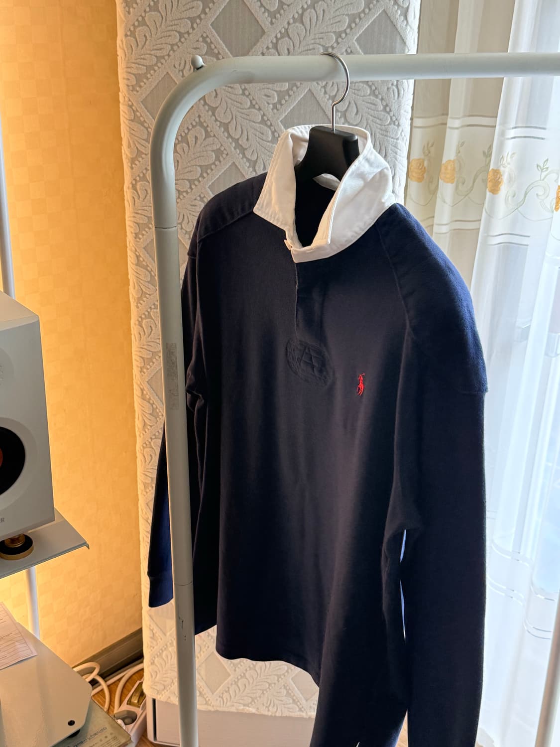 폴로 랄프로렌 네이비 럭비카라티 M 상품이미지1