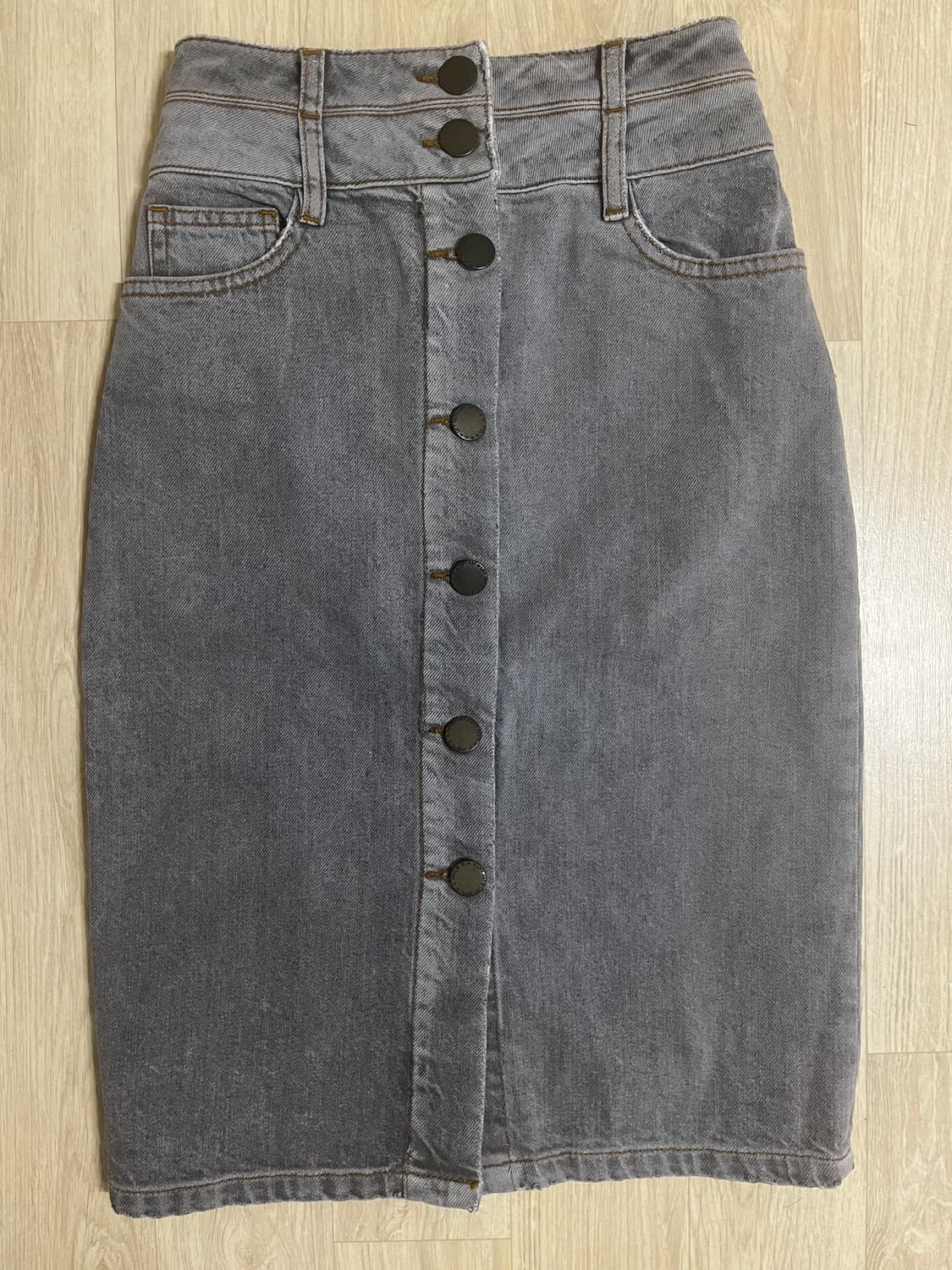 마쥬 데님 청치마 상품이미지1