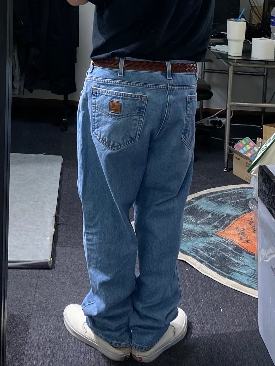 [34] Carhartt 칼하트 트래디셔널핏 헤비코튼 데님팬츠 상품이미지10