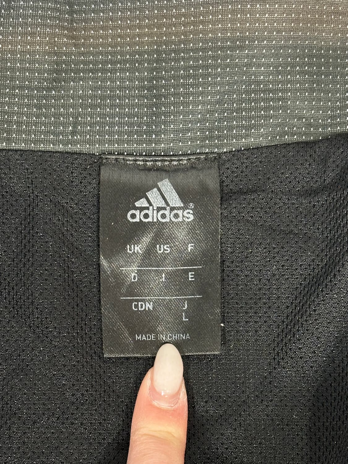 아디다스 블랙 바람막이 자켓 L 상품이미지6