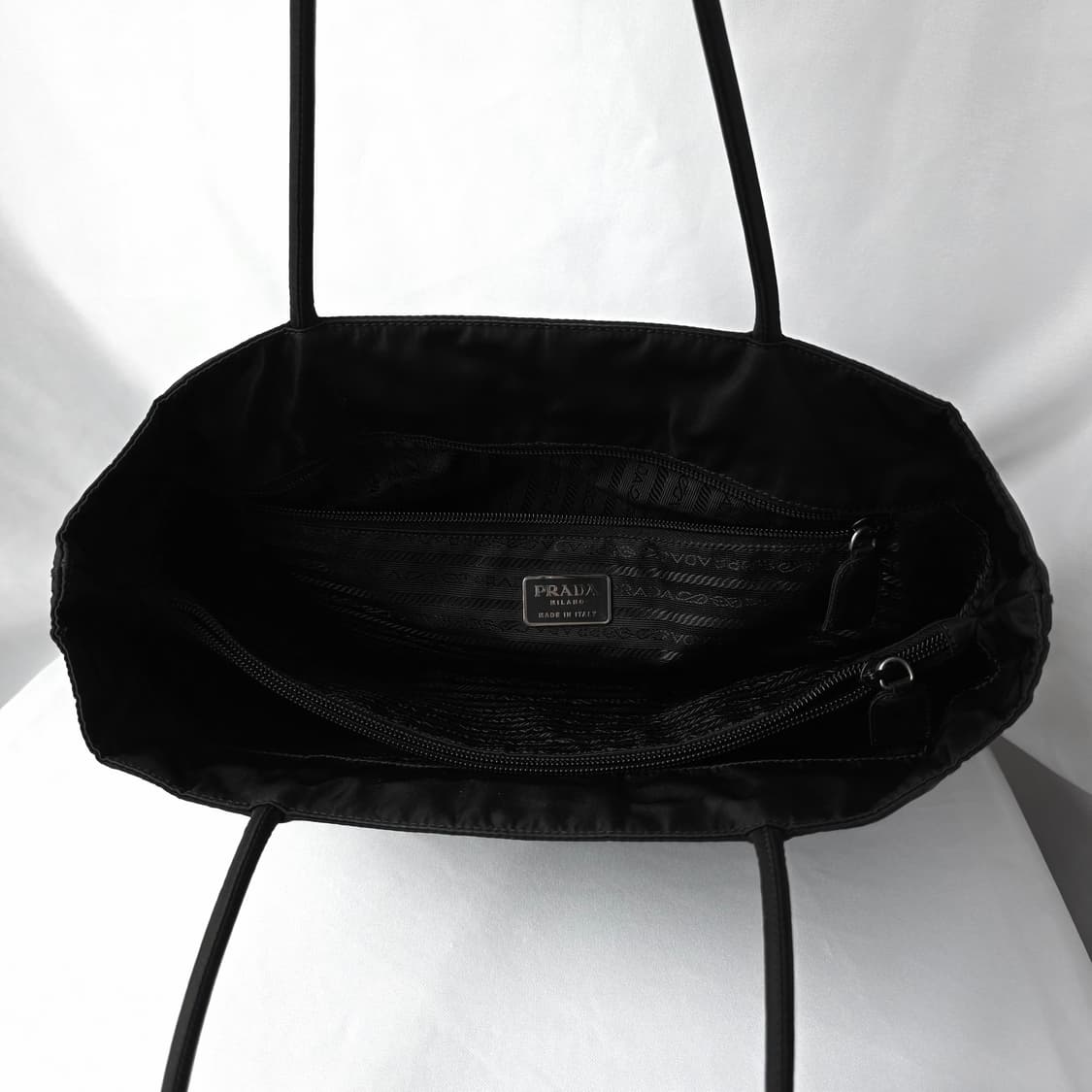 [정품 PRADA] 프라다 포코노 나일론 숄더백 쇼퍼백 라지 상품이미지7
