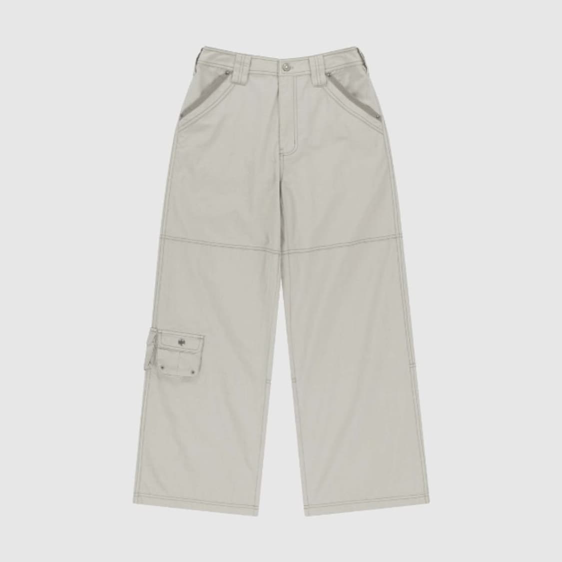 코이세이오 스냅 워크 팬츠 라이트 베이지 0 size 상품이미지1