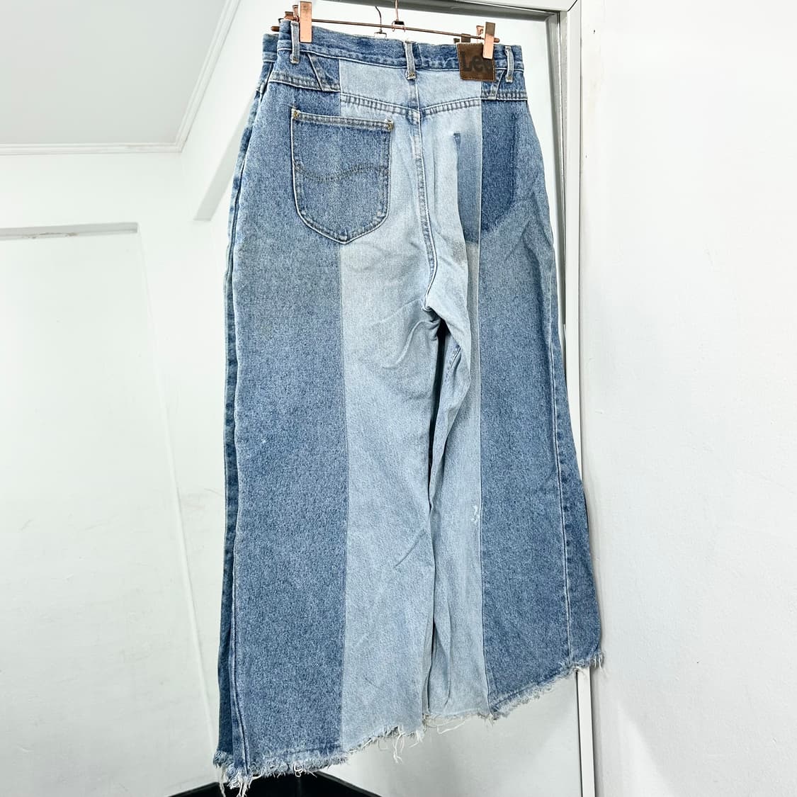 Lee 리메이크 패치워크 부츠컷 데님 팬츠 상품이미지5