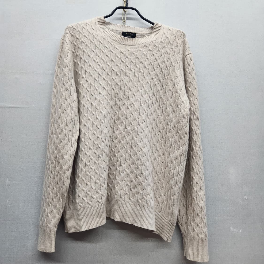 마시모두띠 울혼방 케이블 니트 L(L) 상품이미지1