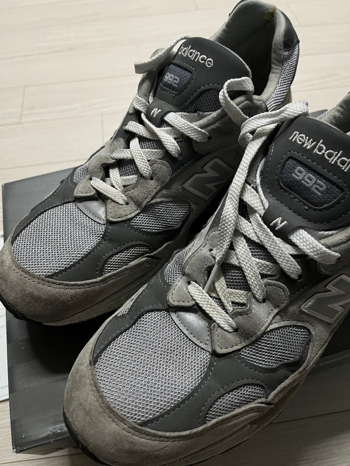 290)뉴발란스 992 그레이 상품이미지2