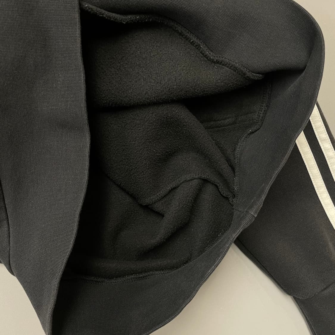 아디다스 삼선 후드티 블랙 L [060304] 상품이미지7
