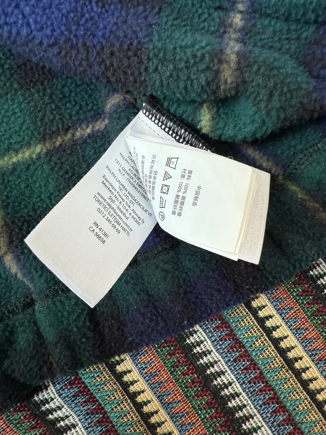 팔라스 폴로 랄프로렌 후리스 자켓 상품이미지5