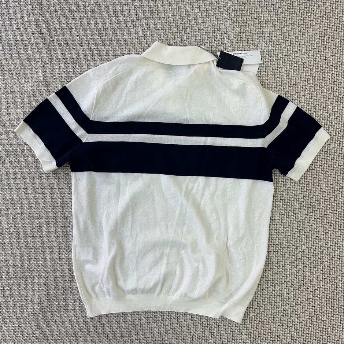 110 헤지스 카라 니트 새상품 0406D 상품이미지3