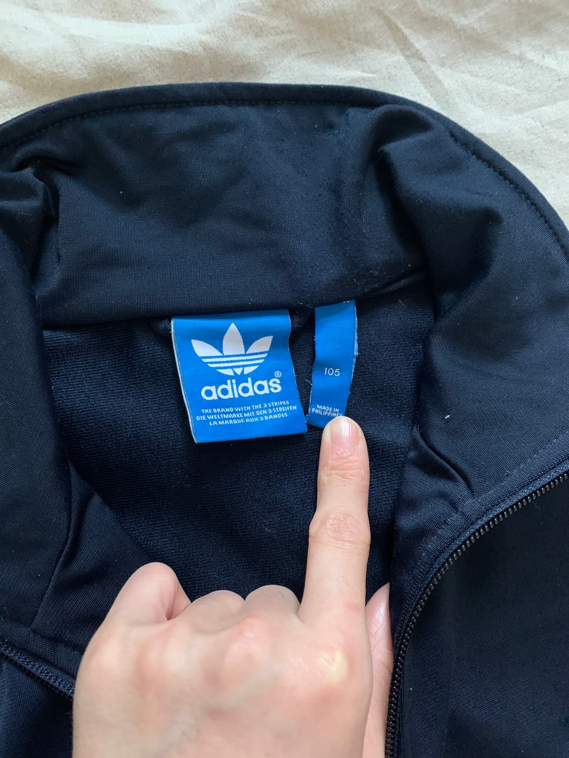 아디다스 파이어버드 네이비 트랙탑 져지 상품이미지7