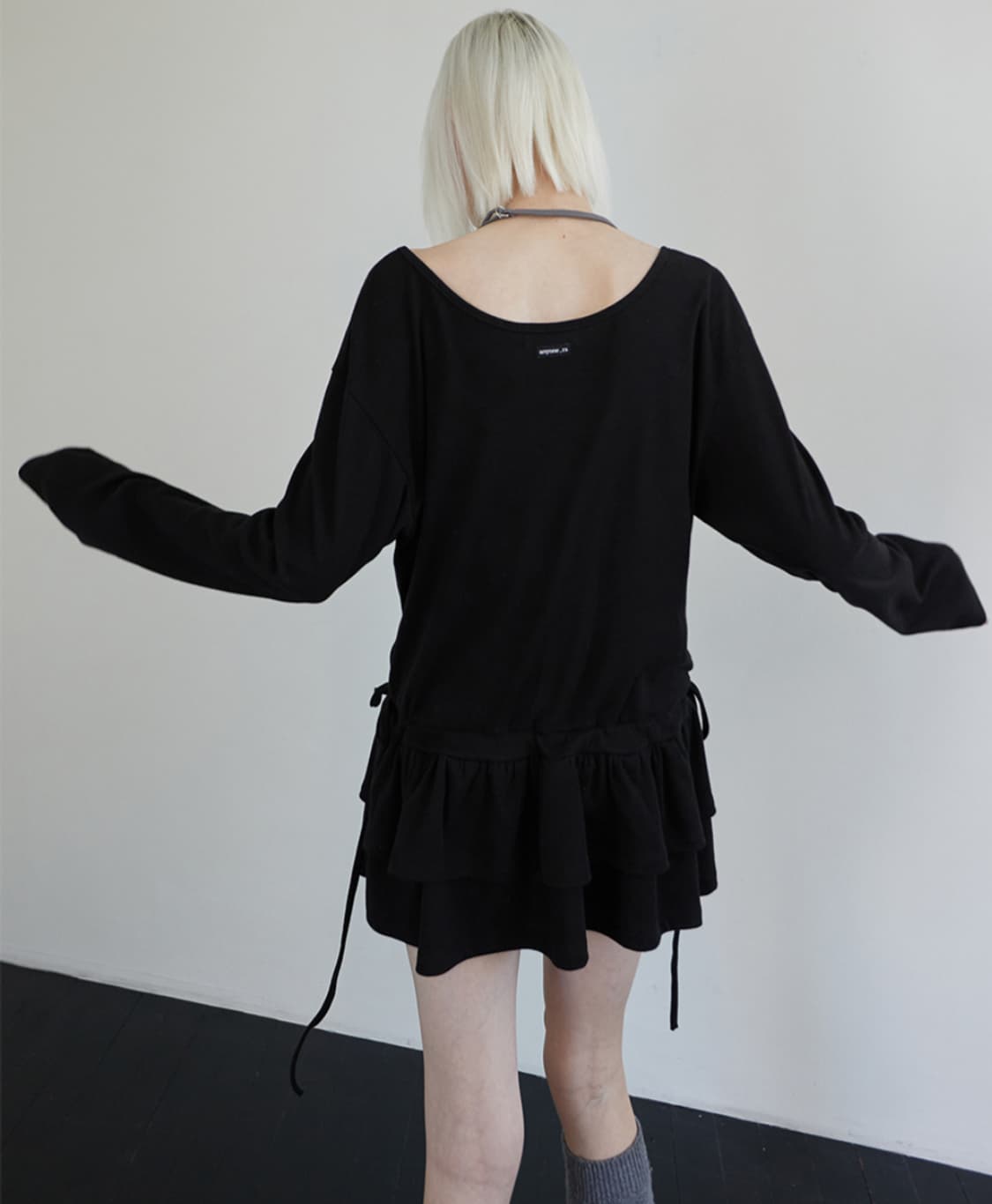 [렌세, 정가4만원대] 프릴 레이어드 원피스 상품이미지3