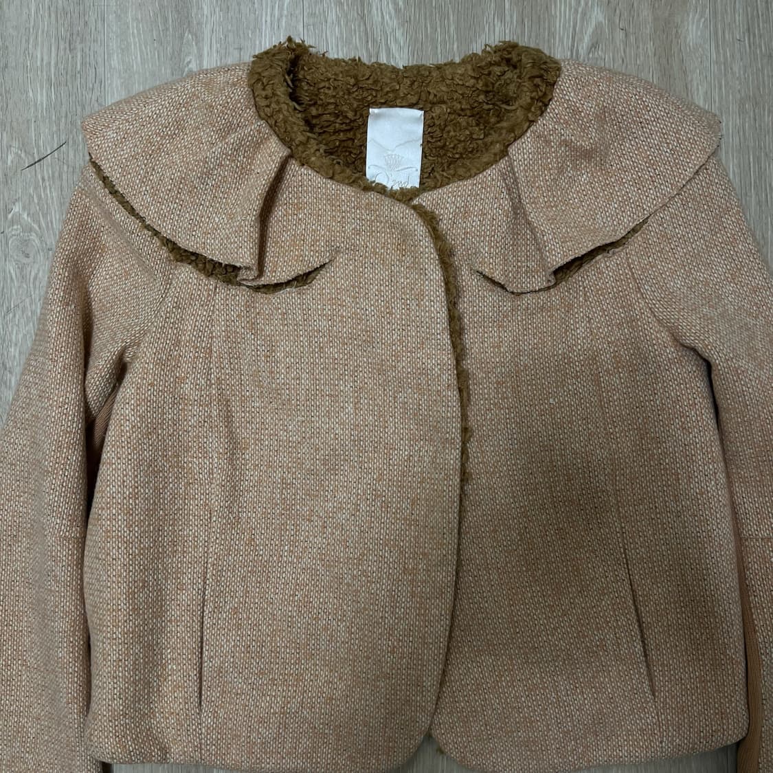 오즈세컨 여성 양털 트위드 자켓 44  상품이미지2