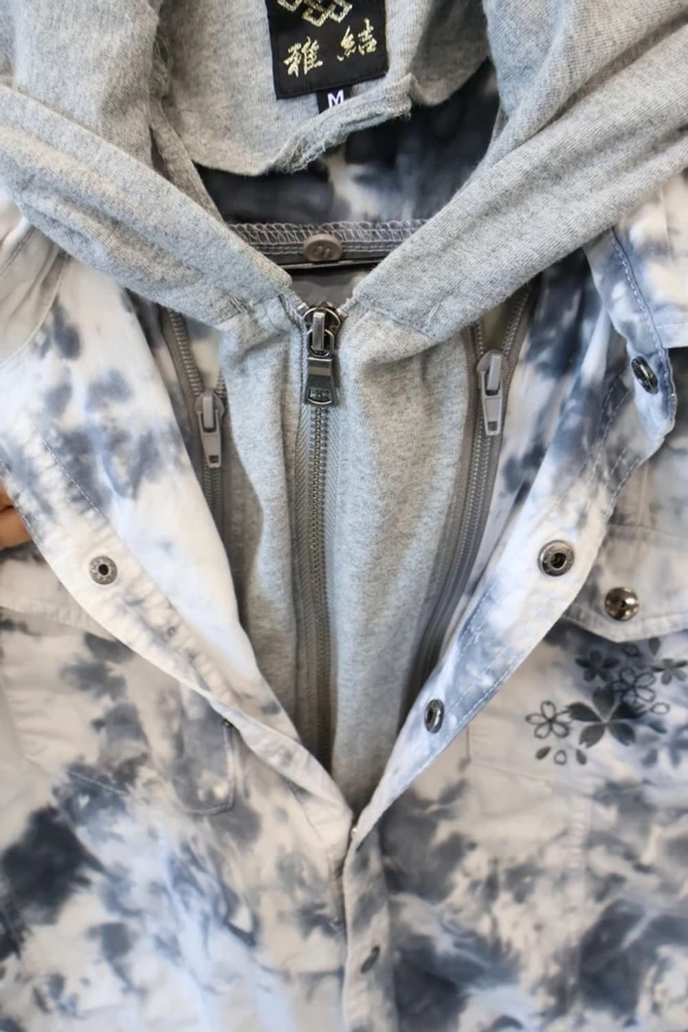 Miyabi Musubi Tie Dye Hooded Shirt 상품이미지6