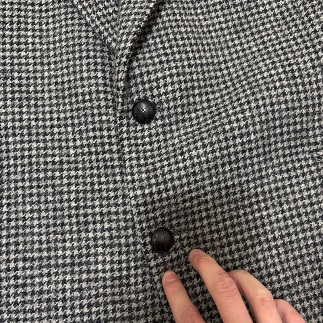 체스터필드 남성 울 싱글 정장 자켓 XL/105  상품이미지5