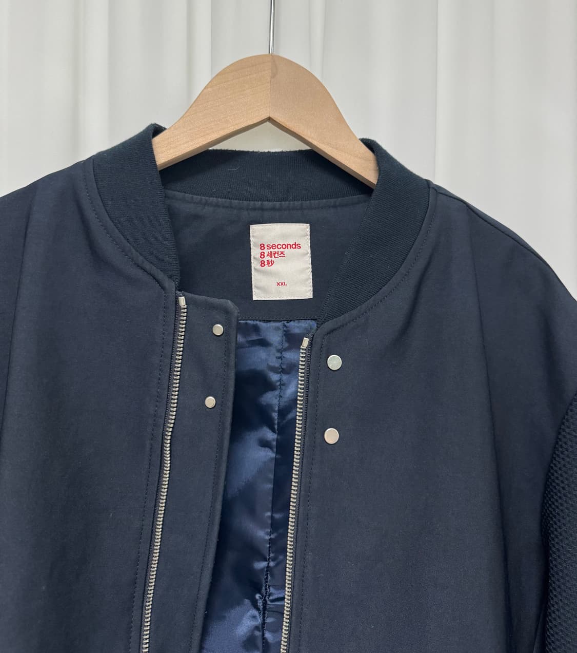 에잇세컨즈 네이비 블루종 XXL 상품이미지6