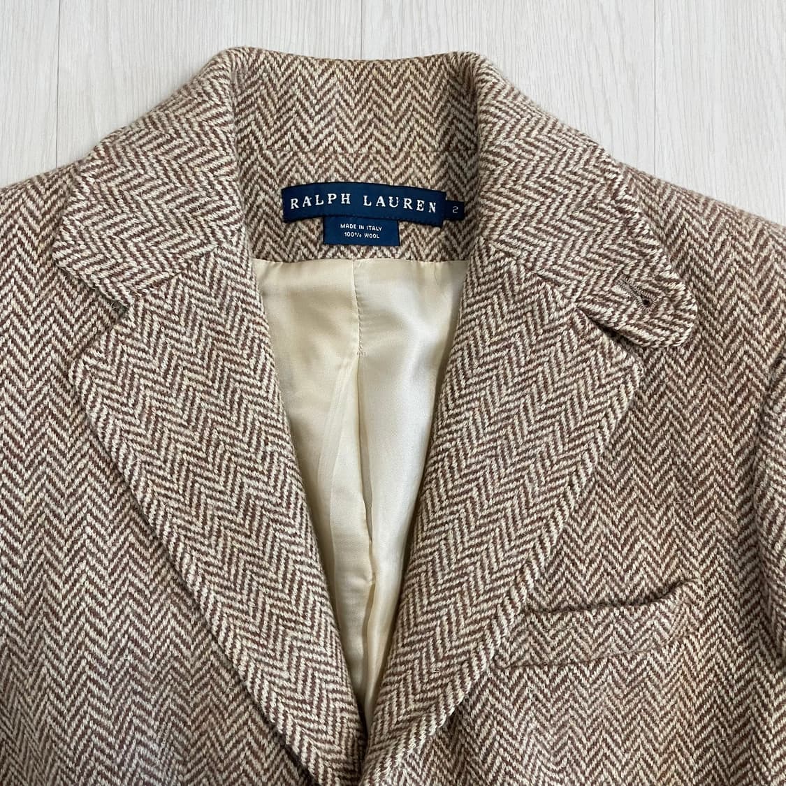 랄프로렌 모 헤링본 자켓 상품이미지3