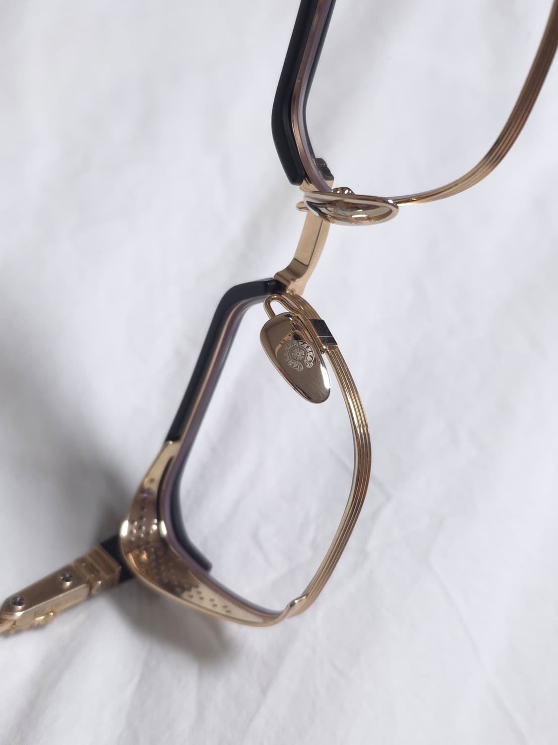 [OS] 크롬하츠 르그마 안경 매트블랙 골드 상품이미지10